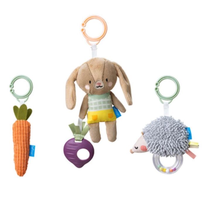 komplekt-interaktivni-pluseni-igracki-taf-toys-dzeni-spajk-i-morkovat-3-broa-6690f25aecff6 Комплект 3 броя плюшени играчки, Taf Toys