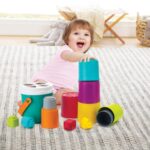 Комплект кофички за подреждане и сортиране, 14 части, Infantino - Image 4