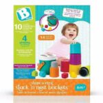 Комплект кофички за подреждане и сортиране B Kids Infantino