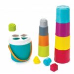 Комплект кофички за подреждане и сортиране B Kids, 14 части, Infantino - Image 3
