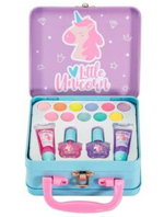 Комплект козметика в метално куфарче Little Unicorn Martinelia