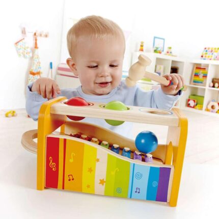Ксилофон с лира и цветни топки, Hape