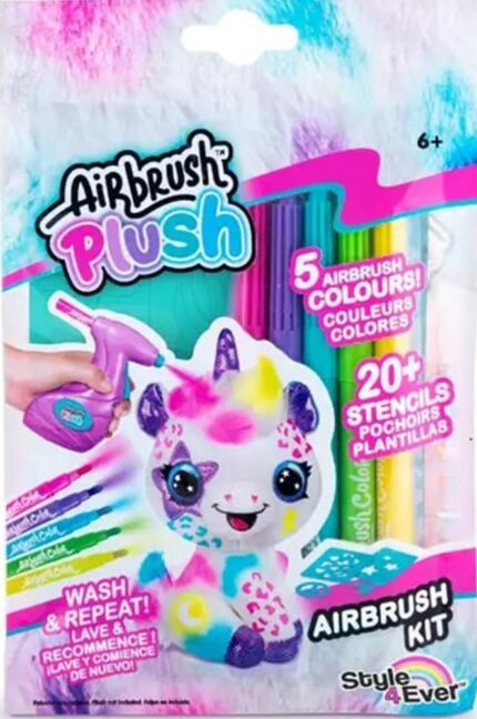 Комплект маркери и шаблони за аерограф, 25 части, Canal Toys