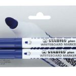 Комплект маркери за бяла дъска Plan объл връх Stabilo
