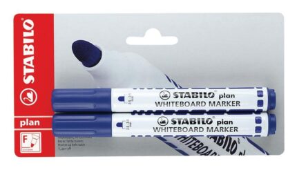 Комплект маркери за бяла дъска Plan объл връх Stabilo