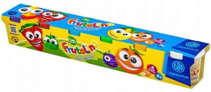 Комплект моделин в чаша Frutolina, 6 цвята, Astra