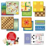 Комплект от 100 класически настолни игри Ludoteca, Lisciani - Image 3
