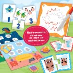Образователни игри Carotina 60 игри, Lisciani - Image 3