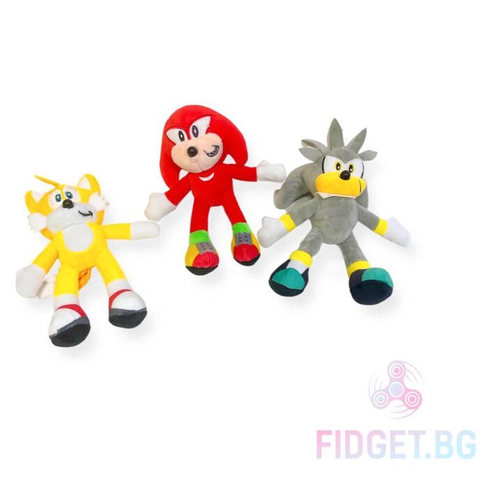 Комплект от Sonic Плюшени Играчки Комплект от Sonic Плюшени Играчки