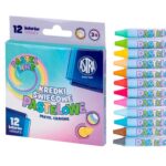 Комплект пастели Пастелни цветове, 12бр, Astra - Image 2