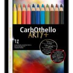 Комплект пастелни моливи CarbOthello метална кутия Stabilo