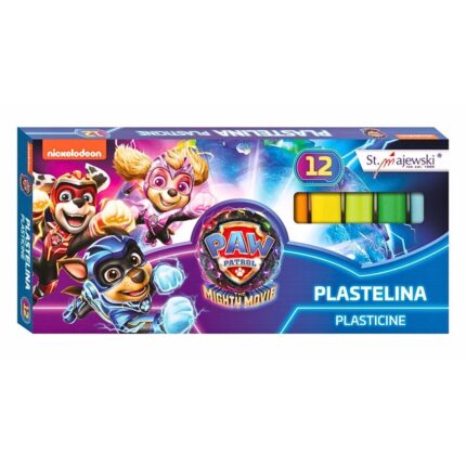 Комплект пластилин Paw Patrol, 12 цвята, St.Majewski