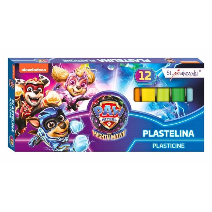 Комплект пластилин Paw Patrol St.Majewski, 12 цвята Комплект пластилин Paw Patrol St.Majewski