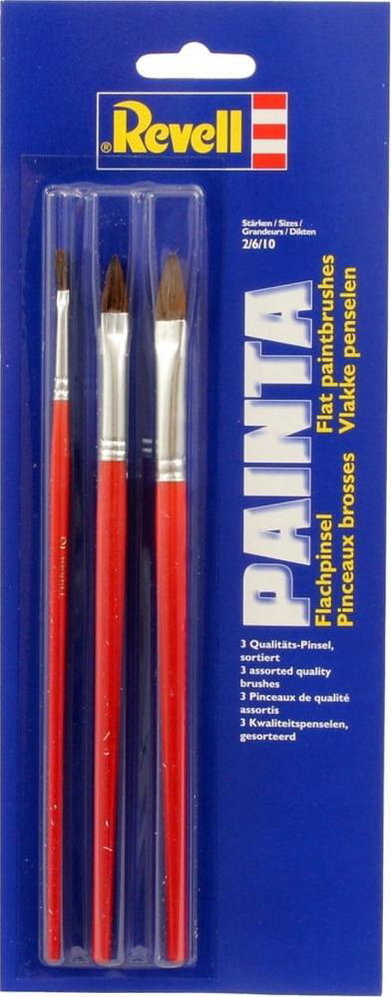 Комплект плоски четки Painta 3 броя, Revell