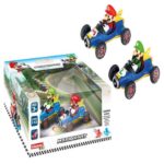 Комплект пулбек колички Super Mario Марио и Луиджи, 2 броя, Carrera - Image 2