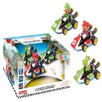 Комплект пулбек колички Super Mario Марио Луиджи и Йоши, 3 броя, Carrera - Image 5