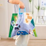 Пулбек плюшени колички 4 броя, Hape - Image 2