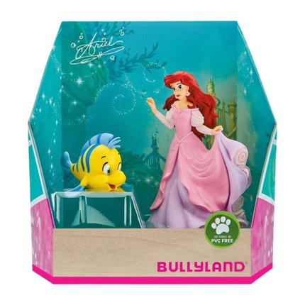 Комплект фигурки Disney Ариел и Флаундър, Bullyland