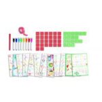Шаблони Букви и цифри 66 части, Hape - Image 2