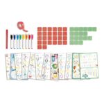 Шаблони Букви и цифри 66 части, Hape - Image 4