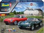 Сглобяеми модели 100 години Jaguar 2 броя, Revell