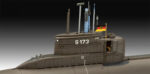 Сглобяеми модели 3 броя подводници Bundeswehr 154 части, Revell - Image 4