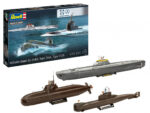 Сглобяеми модели 3 броя подводници Bundeswehr 154 части, Revell - Image 8