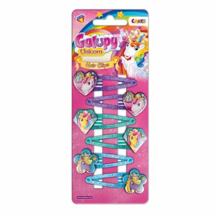 komplekt-snoli-za-kosa-craze-galupy-ednorog-6-broa-image_64dbee70dc26a Комплект шноли за коса Galupy Еднорог Craze