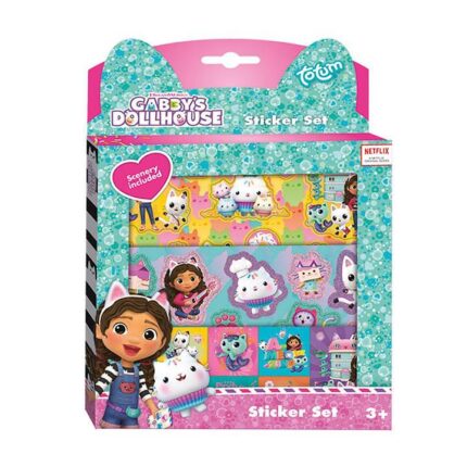Стикери Gabby's Dollhouse 4 части, Totum