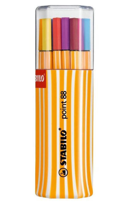 Комплект тънкописци Point 88 Twin-Pack Stabilo