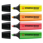 Комплект Текст Маркери Boss Original, 4 цвята, Stabilo - Image 2