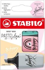Комплект текст маркери Boss Mini Pastel Love 2.0 Stabilo