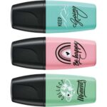 Комплект текст маркери Boss Mini Pastel Love 2.0, 3 цвята, Stabilo - Image 2