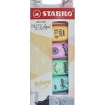 Комплект текст маркери Boss Mini Pastel Love 2.0 Stabilo