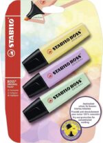 Комплект текст маркери Boss Pastel, 3 цвята, Stabilo - Image 2