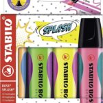 Комплект текст маркери Boss Splash Stabilo