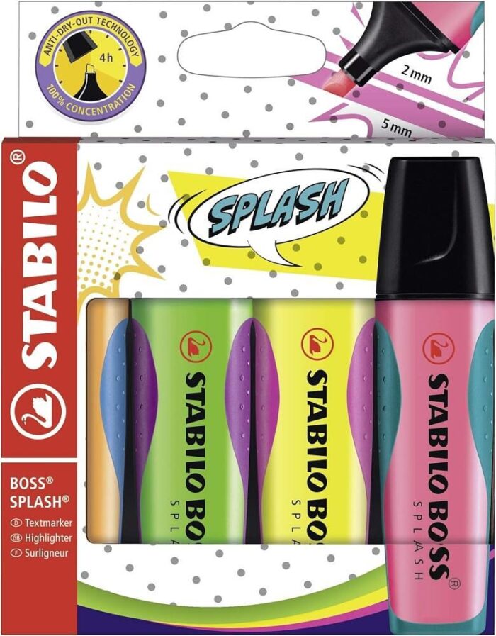 komplekt-tekst-markeri-stabilo-boss-splash-st754-4-cvata-image_6597f0330fdae Комплект текст маркери Boss Splash Stabilo