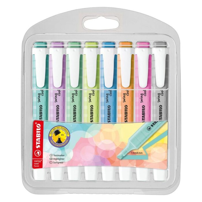 komplekt-tekst-markeri-stabilo-swing-cool-pastel-st2758-08-2-8-cvata-image_659bfa7586d35 Комплект текст маркери Swing Cool Пастел Stabilo