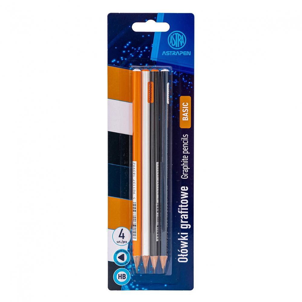 Комплект триъгълни графитни моливи HB ASTRAPEN -Classic, Astra - Image 2