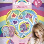 Временни татуировки Еднорог 40 броя, Totum