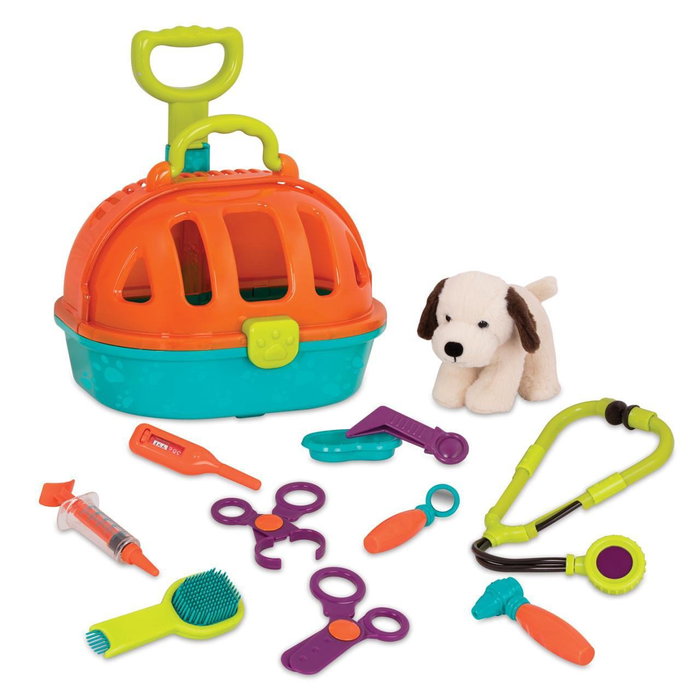 komplekt-za-igra-battat-veterinaren-komplekt-s-kucence-690a2c50809ee Ветеринарен комплект с плюшено кученце, Battat