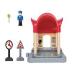 Интерактивна ЖП гара 5 части, Hape - Image 5