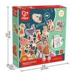 Комплект за игра Магнитни животни, 30 броя, Hape - Image 4