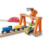 Игрови комплект Товарно пристанище 26 части, Hape - Image 11
