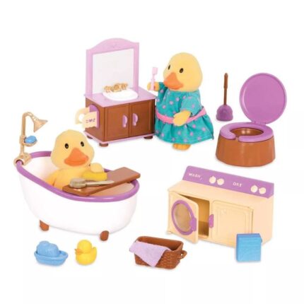 Комплект за игра Баня, 16 части, Li’l Woodzeez
