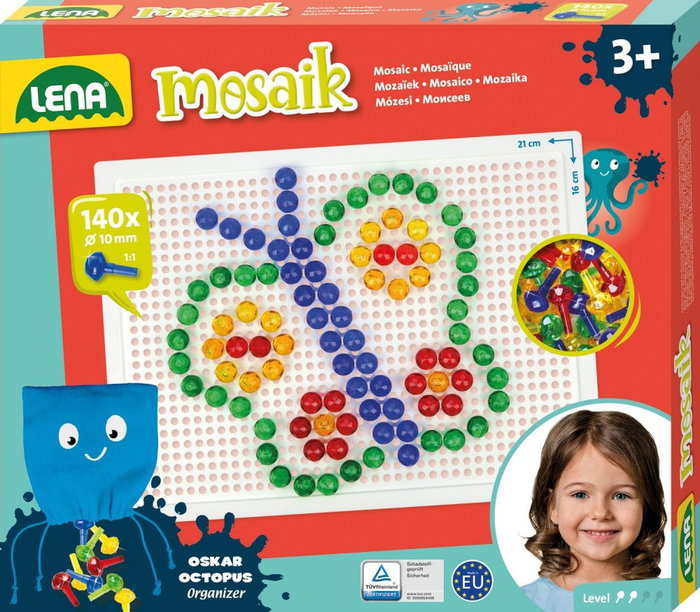 komplekt-za-mozajka-lena-140br-10mm-prozracen-21-x-16sm-6a3ed5e54357f Комплект за мозайка Прозрачен 21 x 16 см, 140бр. 10мм, Lena - Image 1
