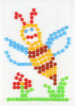 Комплект за мозайка 200бр. 10мм Непрозрачен 28 x 19.5 см, Lena - Image 4