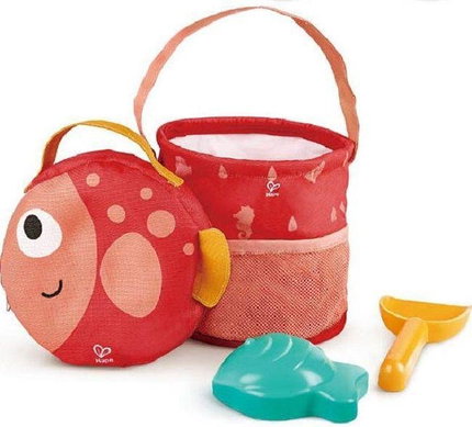 Комплект за пясък Сгъваема раница, 4 части, Hape