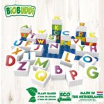 Конструктор Био Бъди Кубчета с букви, Biobuddi - Image 4