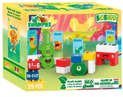 Конструктор Swampies Музикална сцена, 29 части, Biobuddi